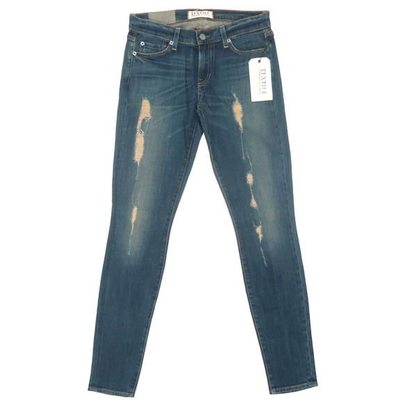 Textile by Elizabeth and James Debbie Distressed Skinny Jeans Size 26 NWT $264 - Picture 3 of 10